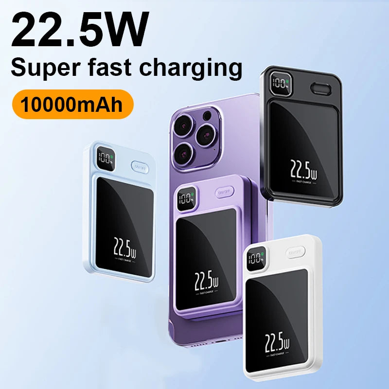 10000mah Capacity Power Bank -Fast Charging For Iphone15 Samsung