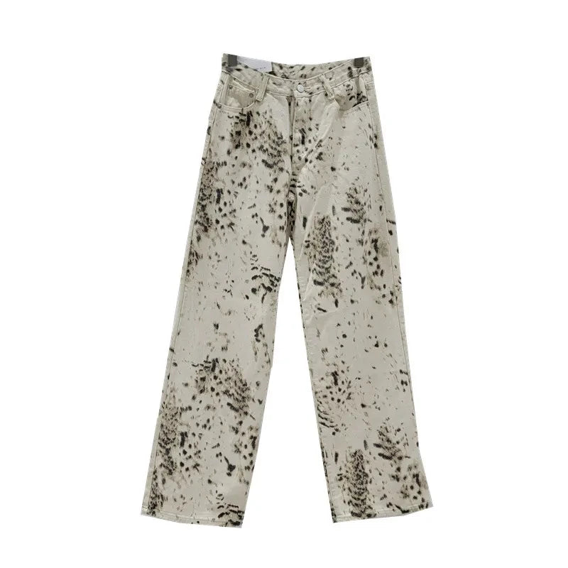 Fashionable High Waist Vintage Streetwear Pants Women's | Wide Leg Baggy Casual Urban Streetwear