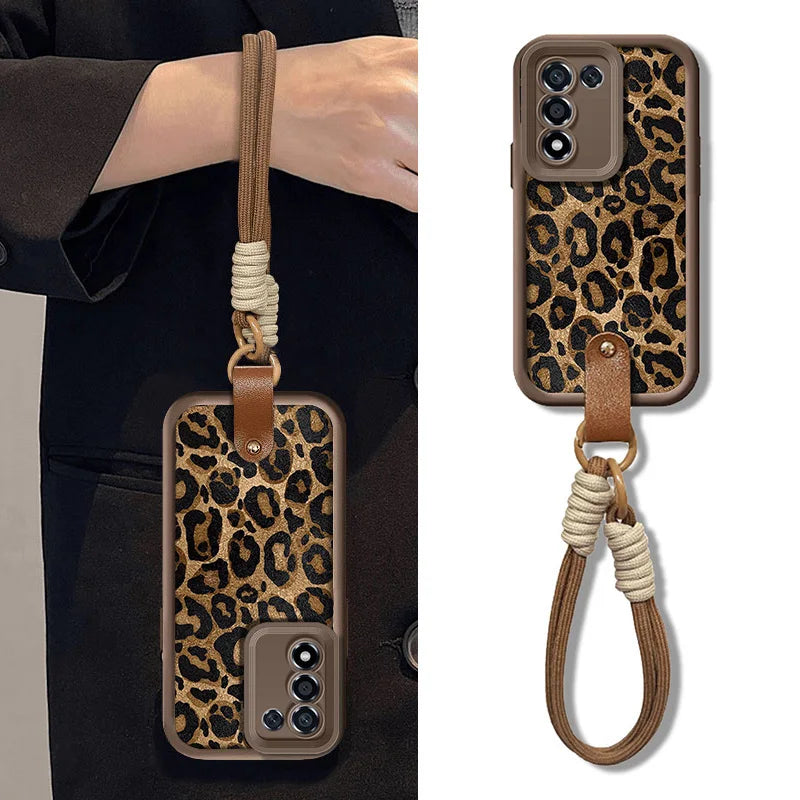 Leopard Phone Case | Samsung S25 S24 S23 S22 S21 Plus Ultra S20 FE A50 05 10 11 03 30 20