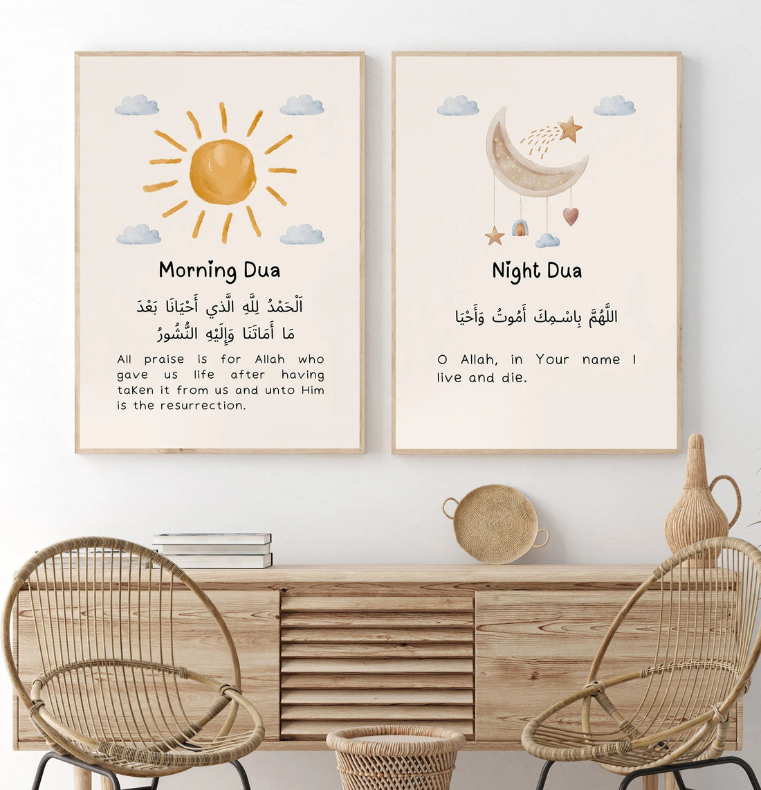 Arabic Alphabet Ayatul Kursi Quran Quotes Islamic Wall Art Canvas Painting Posters And Prints Picture For Baby Kids Room Decor