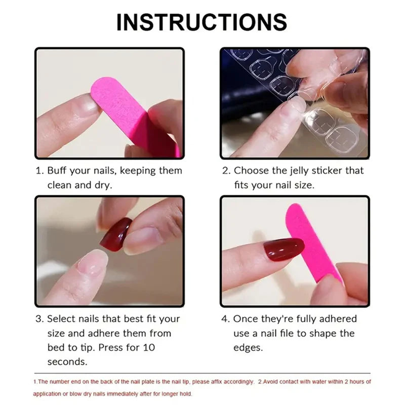24pcs Shiny Glitter Toe Nails Women Wearable Full Cover