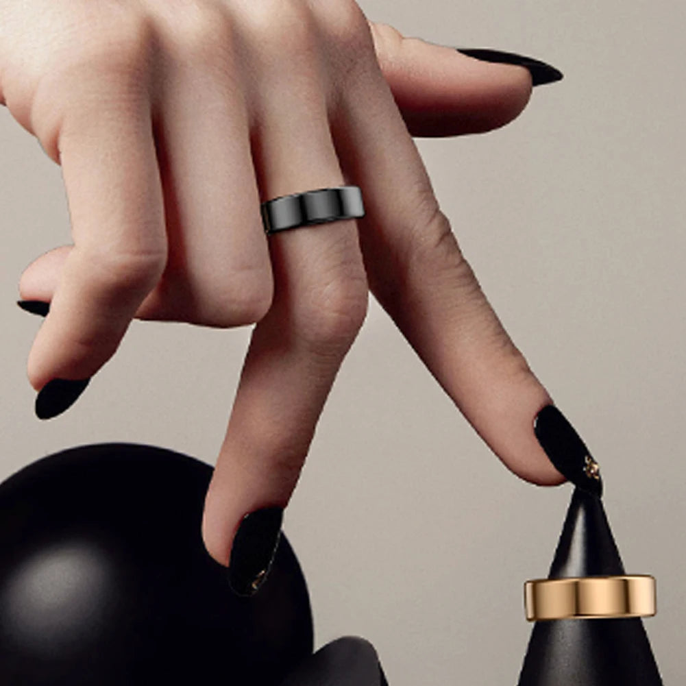 Xiaomi Smart Ring | Military Grade Titanium Steel Shell Health Monitoring | IP68 & 3ATM