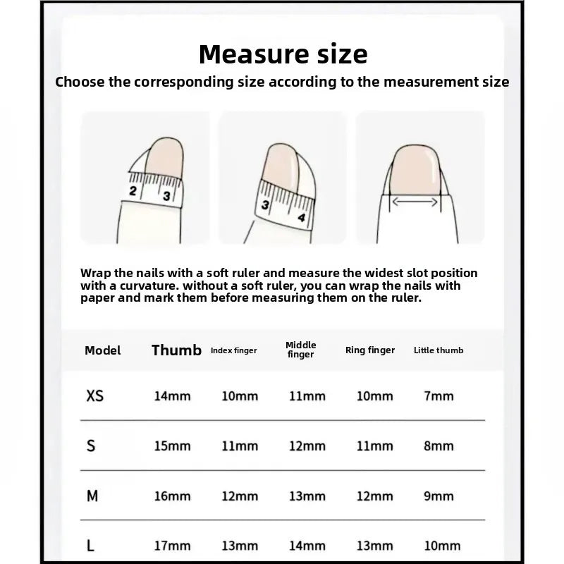 New 10Pcs Short Square 3D Cartoon Handmade Press on Nails | Vacation Nails Summer