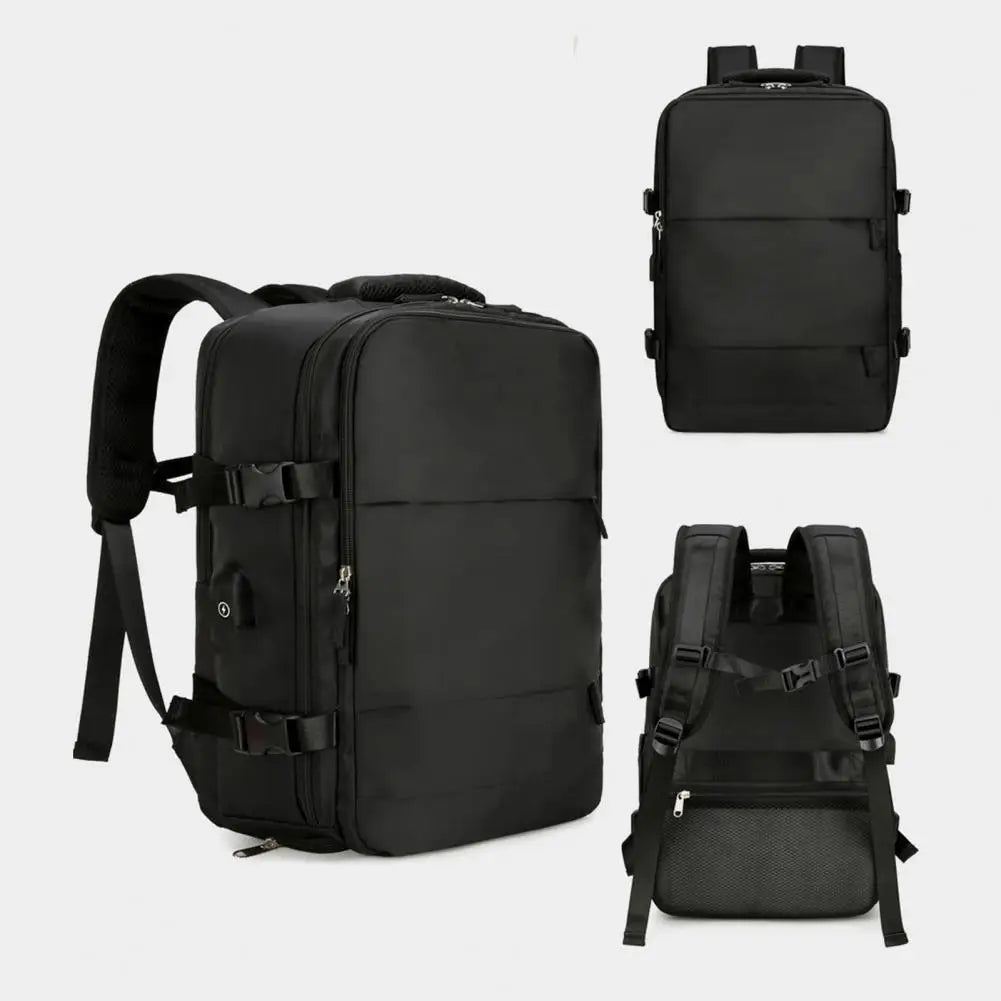 Carry-on Travel Backpack - Large Capacity Multi-Pocket Waterproof Travel Bag,