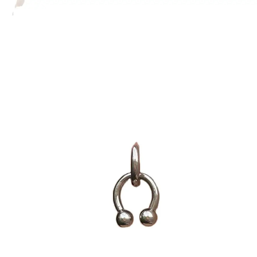 2 Pcs Fashion Stainless Steel Silver Earrings | Women Prom Daily Party Gift Jewelry
