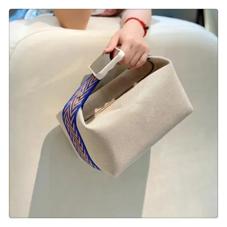 New Large Makeup Bag | Soft Texture Fashionable Women's Shoulder Bag