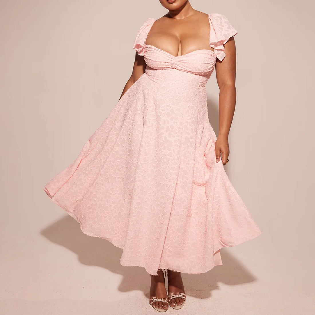 Fall Sleeveless Dress | Avrilyaan Short Puff Sleeves Off Shoulder Backless Sexy Dress | Long Fall Dress