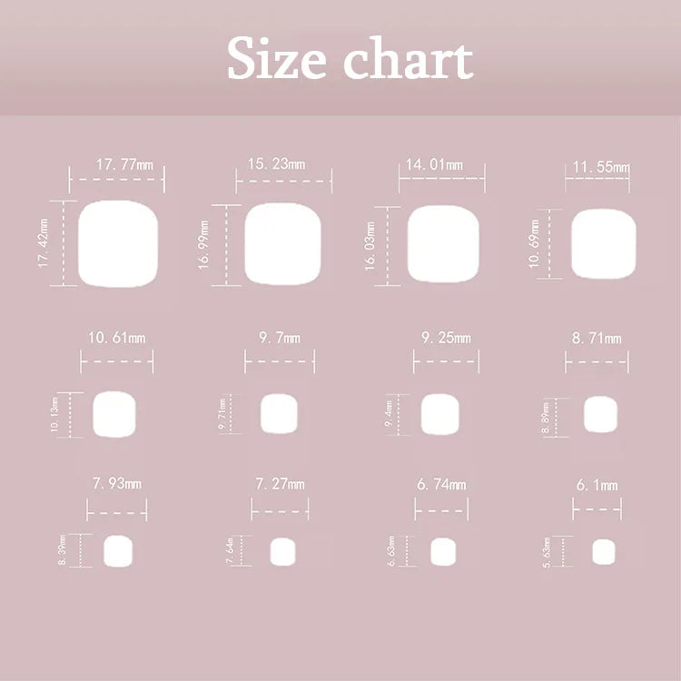 24 Beach Toe Colors | Summer Beach Rose Red Artificial Glitter Powder Toe False Nail