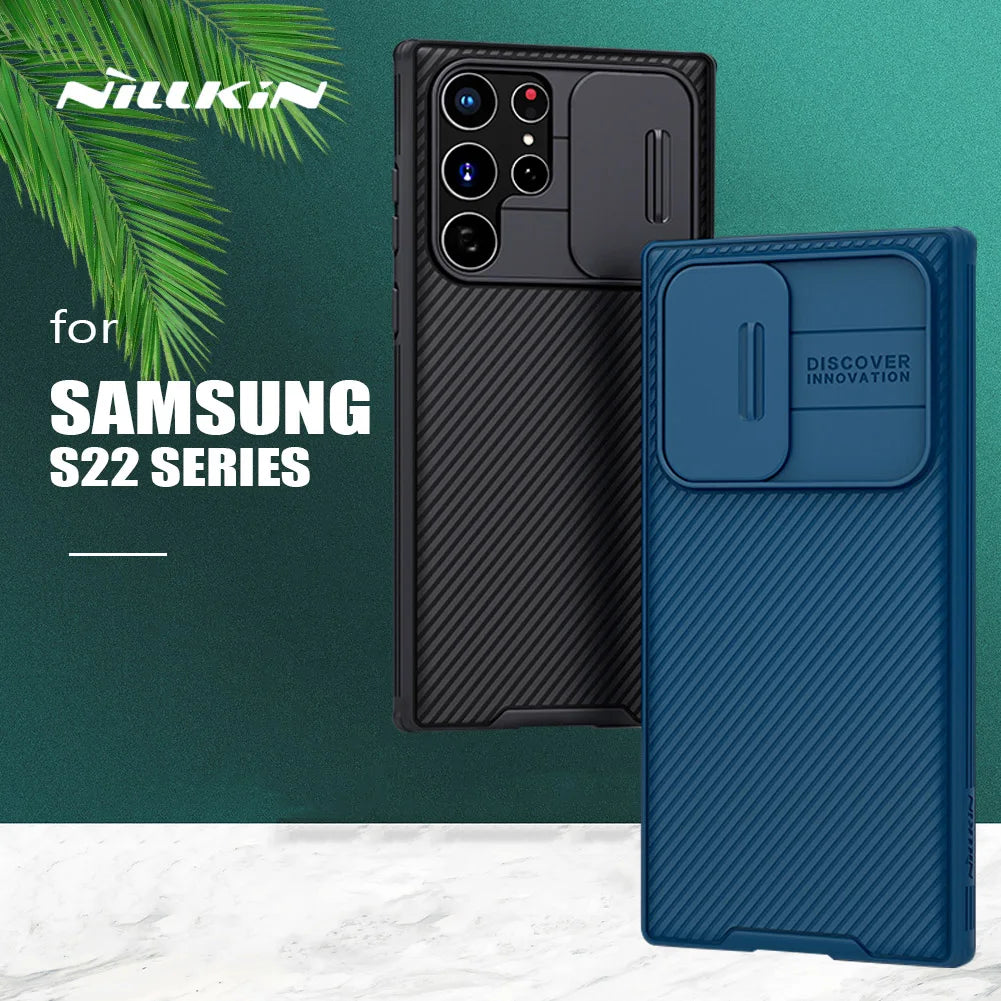 Samsung Galaxy Cover | S25 Edge S24 S23 S22 Ultra Case | CamShield Slide, Lens Case