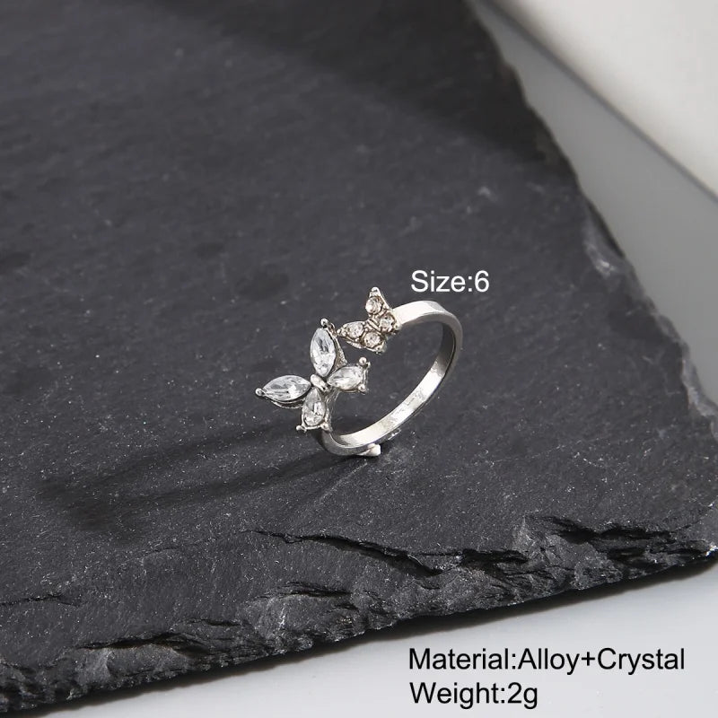 Vintage Rings for Women | Fashion Exquisite Korean Punk Cute Finger Ring | Party Gifts Jewelry