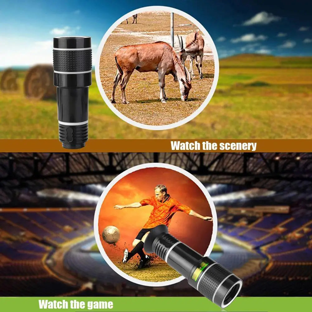 Mobile Phone Lens | Universal Clip 20X Zoom Cellphone Telescope Lens | Smartphone Camera Lens