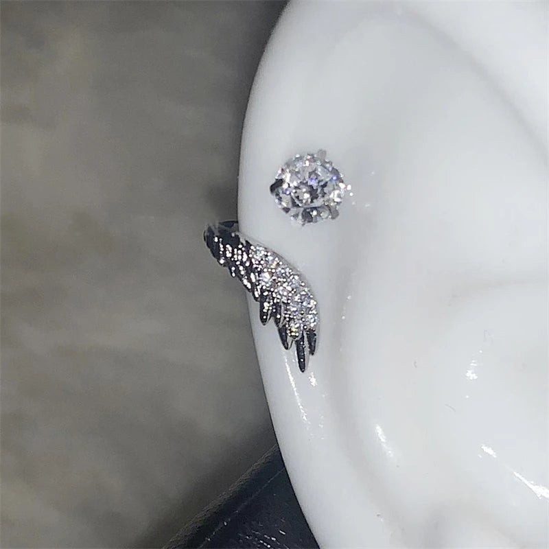1pcs Rhinestone Earrings | Accessories for Ear