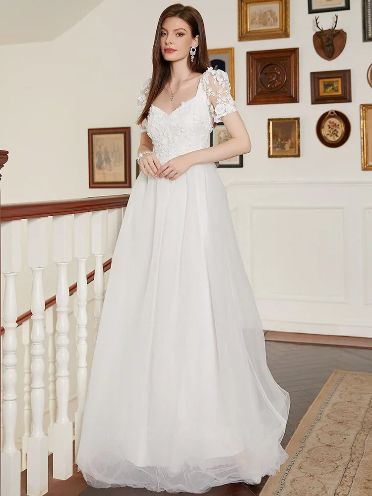 Evening Dress Mermaid Wedding Dress Lace Backless