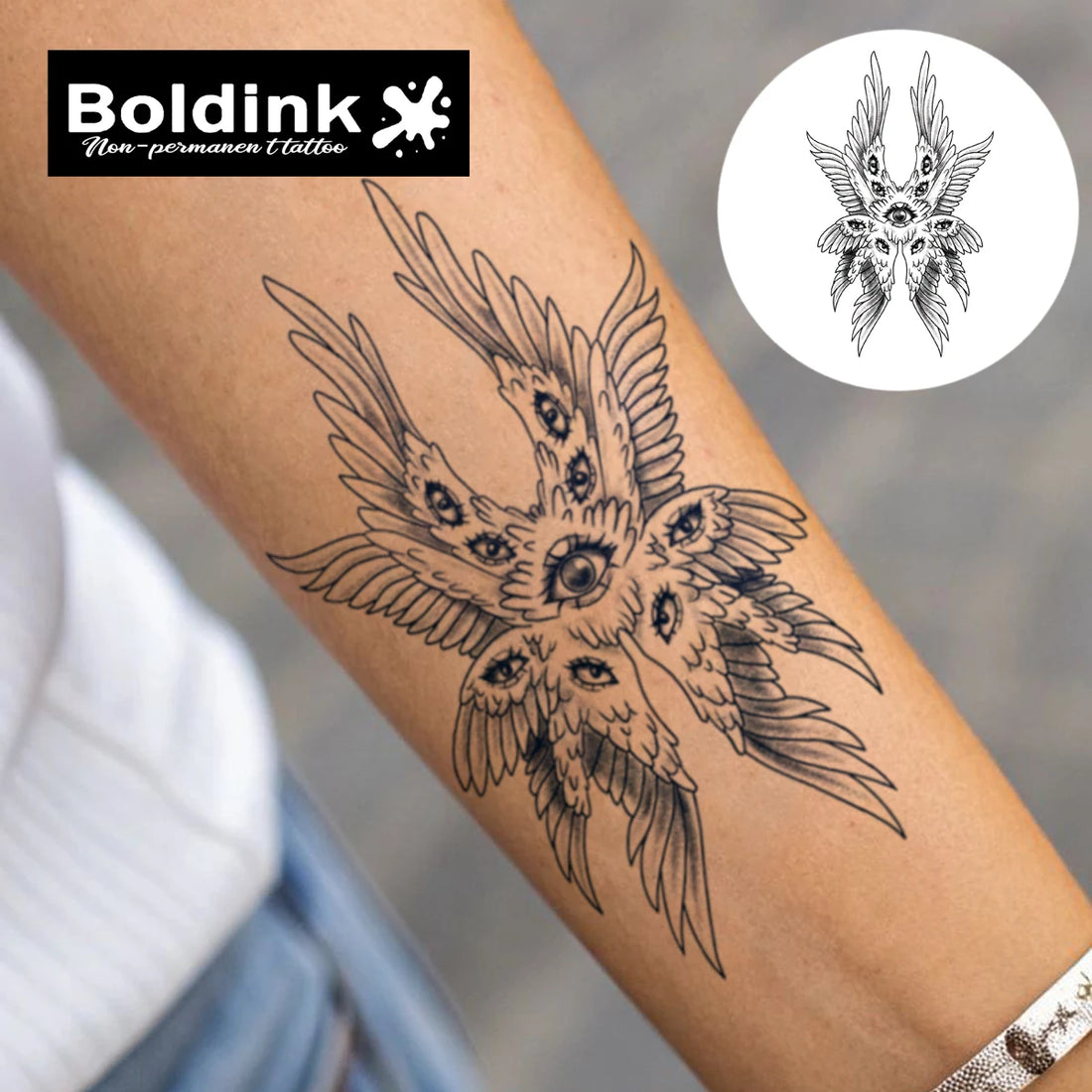 Sticker Tattoo Ideas| Waterproof for 1-2 weeks | Gothic style | party wear eye-catching artifacts