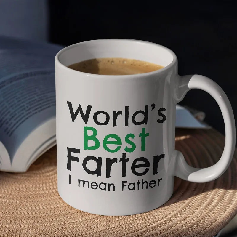 Letter Printed Coffee Mug For Dad | Unique Father's Day Gift
