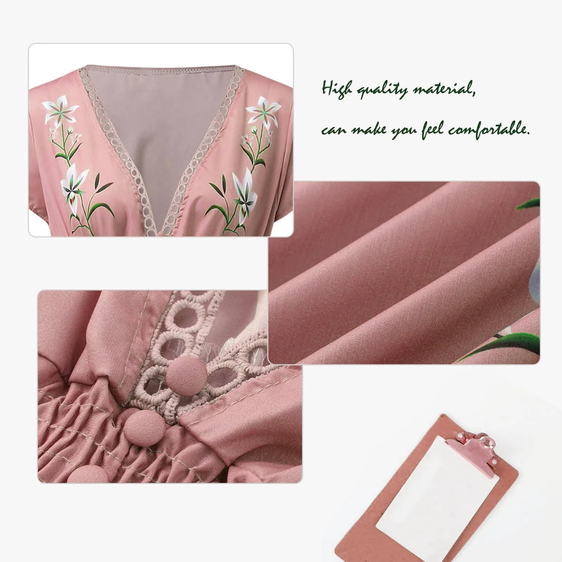High Waist Boho Cocktail Dress For Wedding Guest