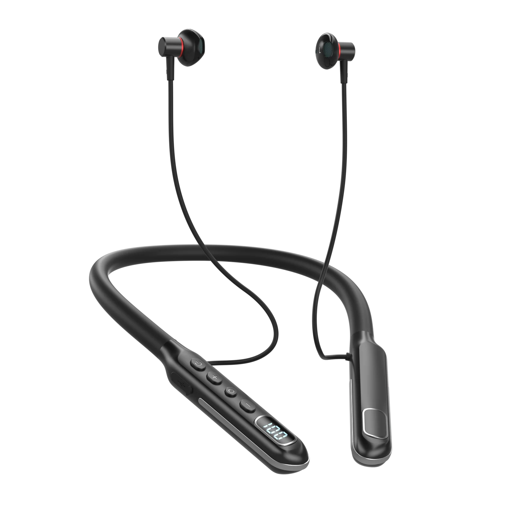 Acinaci G123 Wireless Neckband Earbuds | Neck Headphones | Built-in Microphone,Bluetooth Headset 80H Playtime