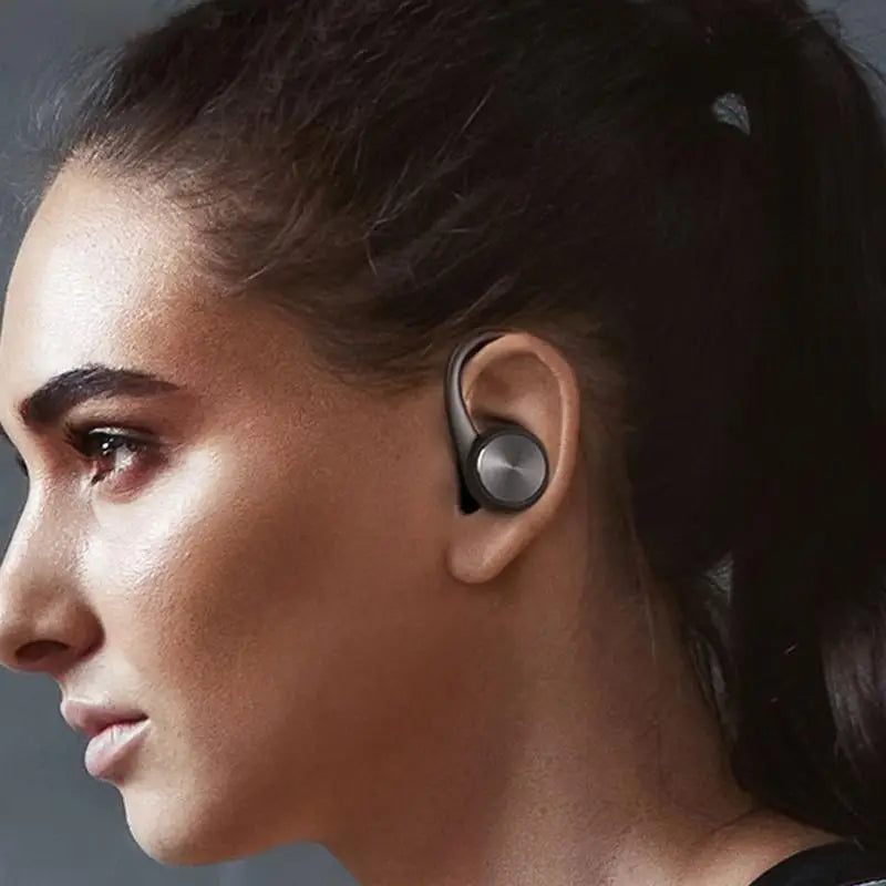 Wireless Waterproof Ear Phones | noise cancelling earbuds for studying With Microphone