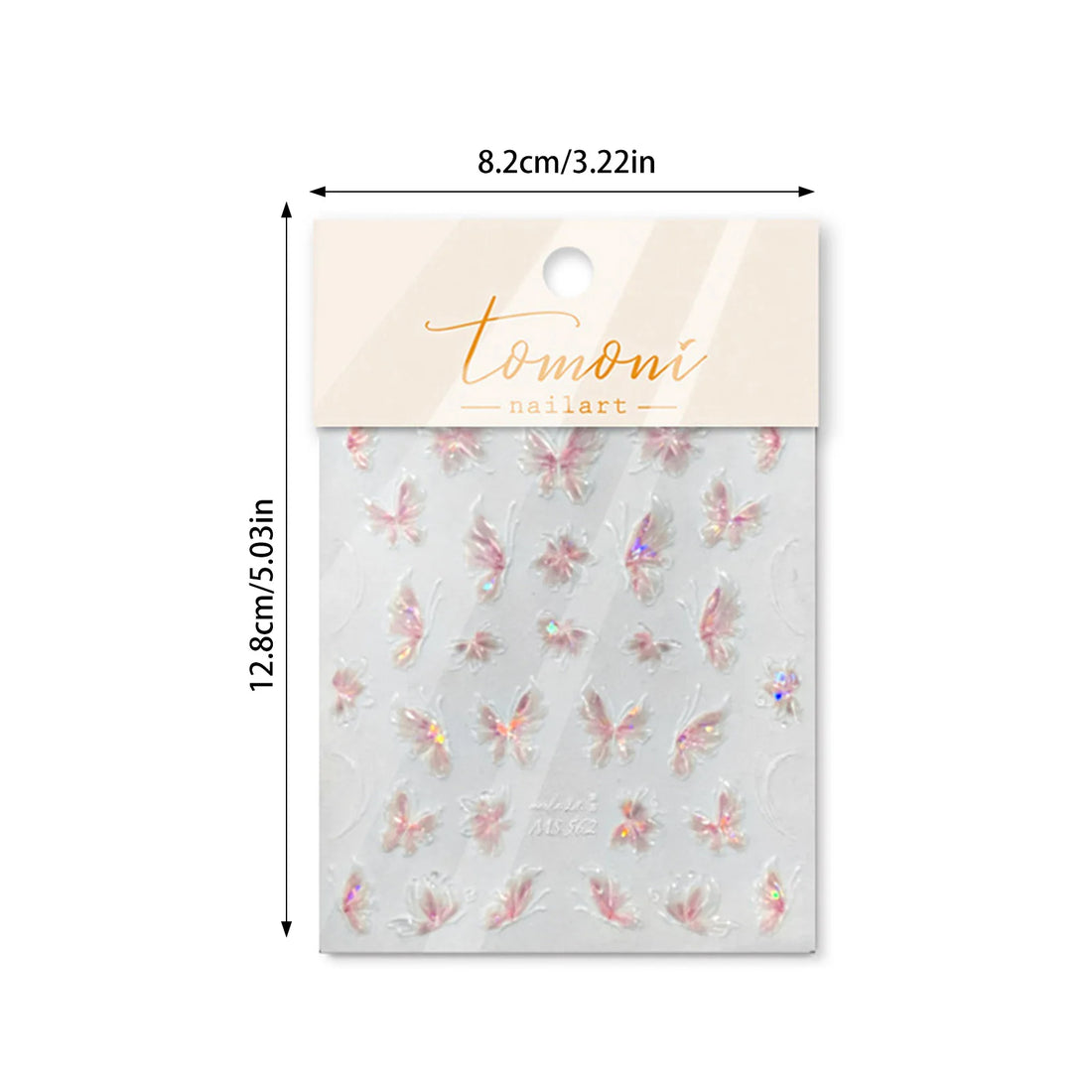 Butterfly Nail Stickers for Parties Wedding Dating