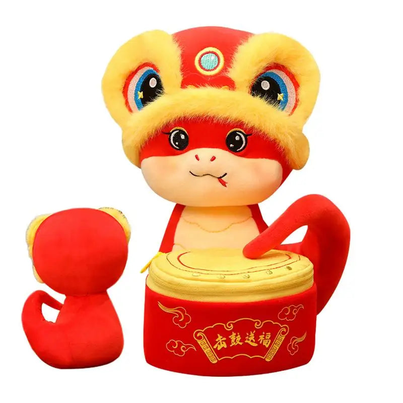 Year Of The Snake Mascot Chinese Animals Doll | Unique best friend gifts