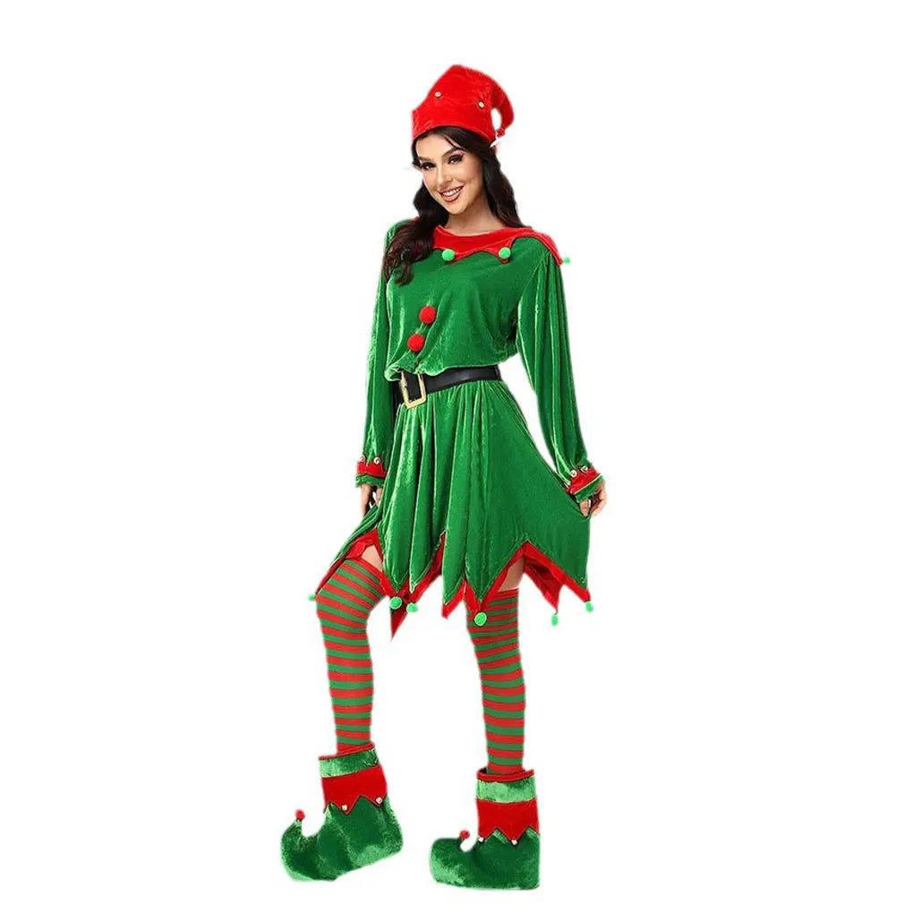 Christmas Santa Claus dress | Halloween Fancy Dress Clothes Set