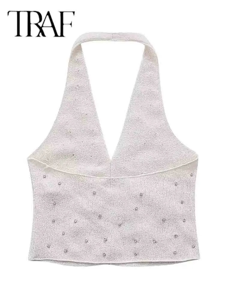 Cute School Outfits For Middle School | 2 Pieces Sleeveless Knitted Vest + Shorts Two Piece Women Suit
