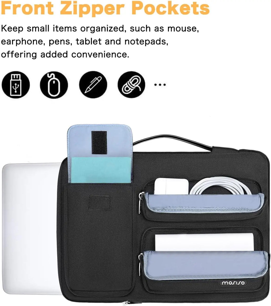 Laptop Sleeve Bag | MacBook Air/Pro 13-13.3 15 inch | Notebook Pro 14 16 M2 M1 Surface Book Briefcase