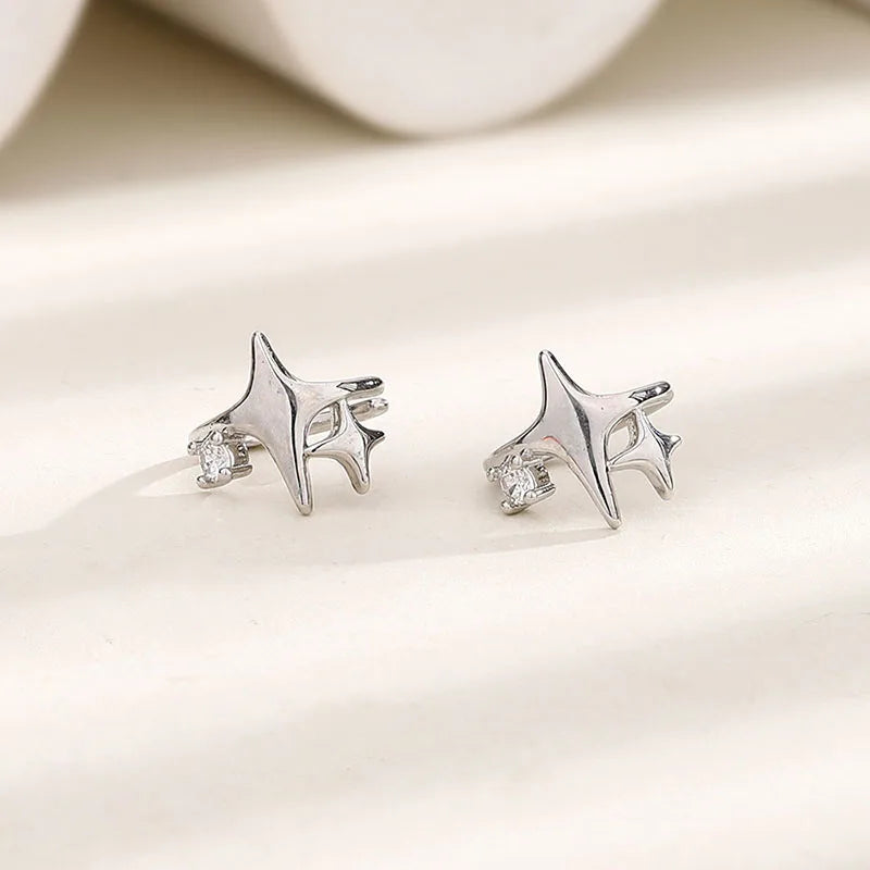 Earrings Without Ear Holes | Ear Bones Clip Men Luxury Trendy Ear Accessories