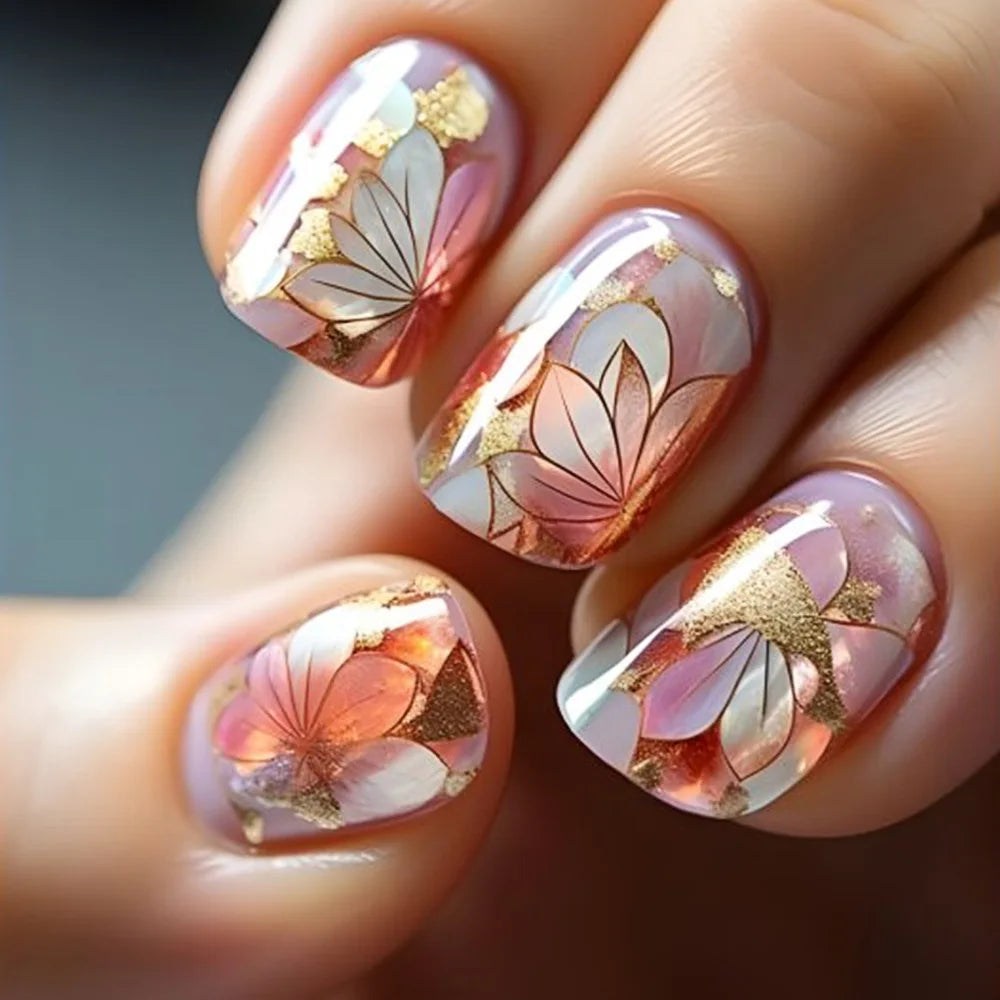 24Pcs Colorful summer Manicure Tips | WOW nails