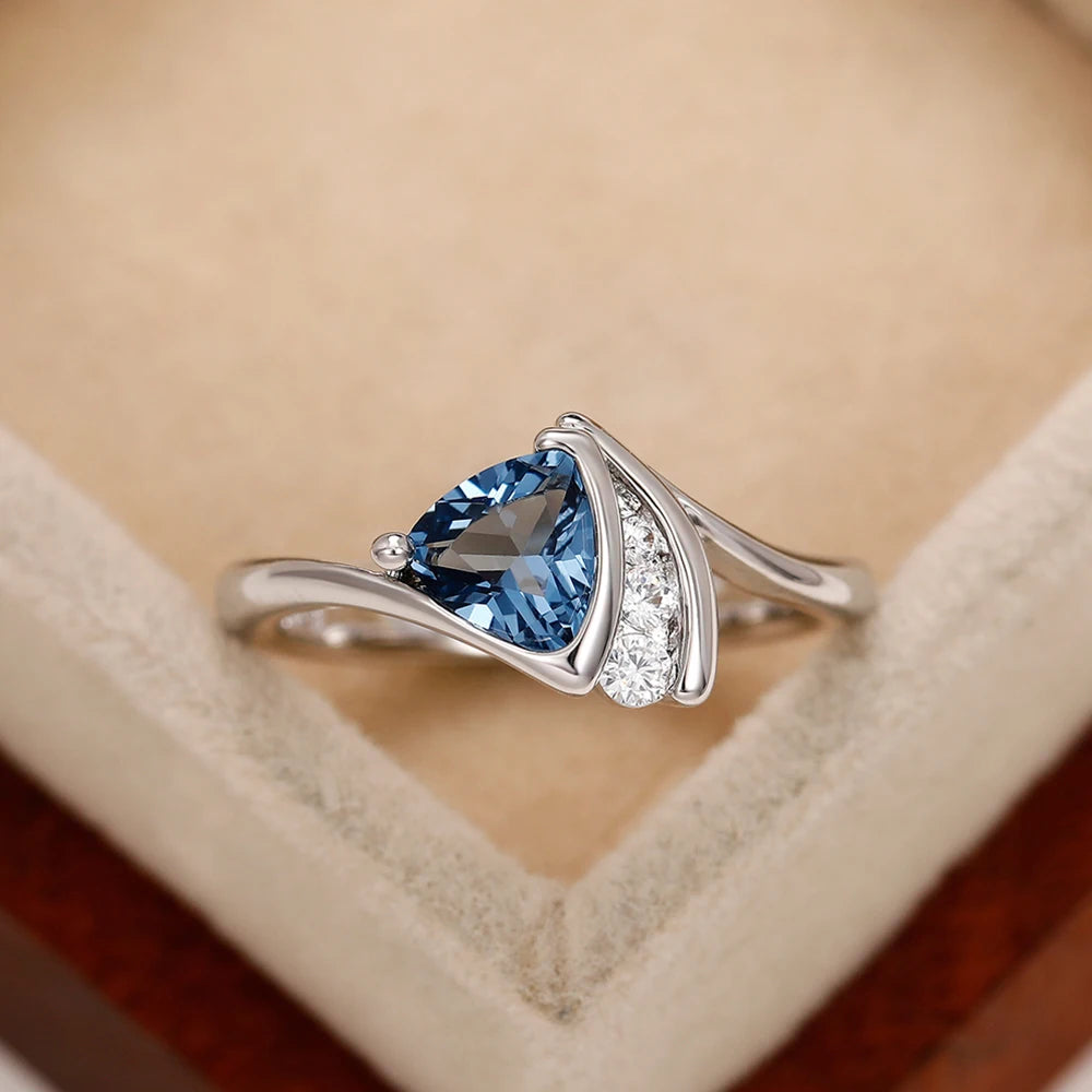 Huitan High Quality Cubic Zirconia Rings | Engagement Wedding Rings