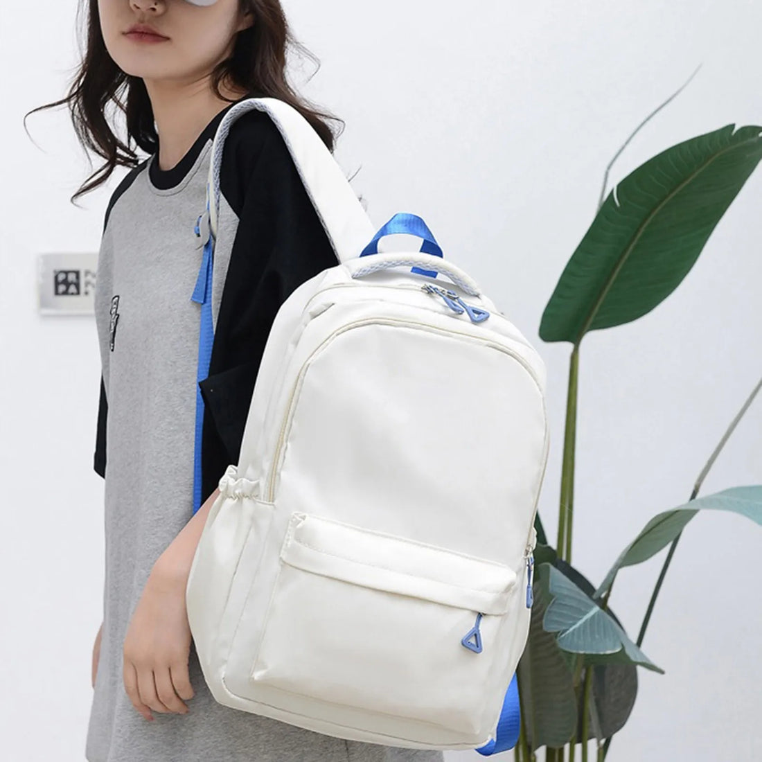 Nylon  Laptop Bag For Women | Lady Backbag | Shoulder Bag Rucksack