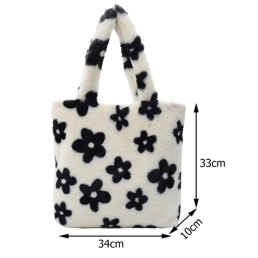 Lady Shoulder Street Satchel Big Capacity Handbag | Top handle Tote Bag