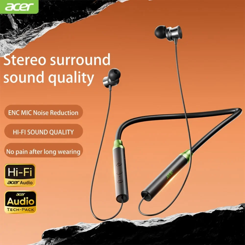 Best wireless earphone bluetooth | HIFI Sound Sport Magnetic Headset