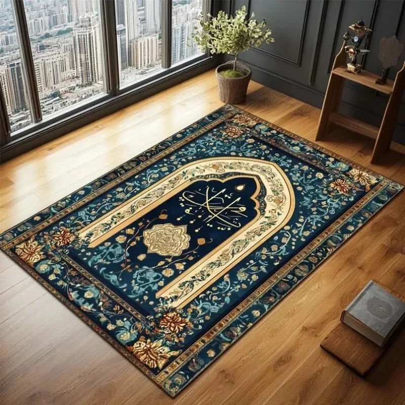 Prayer Rug Exquisite Prayer Muslim Creative Gift Easy Storage Home Decor