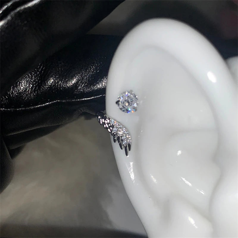 1pcs Rhinestone Earrings | Accessories for Ear