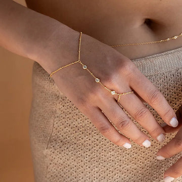 Adjustable Bracelet For Women | Gold Silver Color Dazzling Zircon Bracelets | Trendy Chain Jewelry Gifts