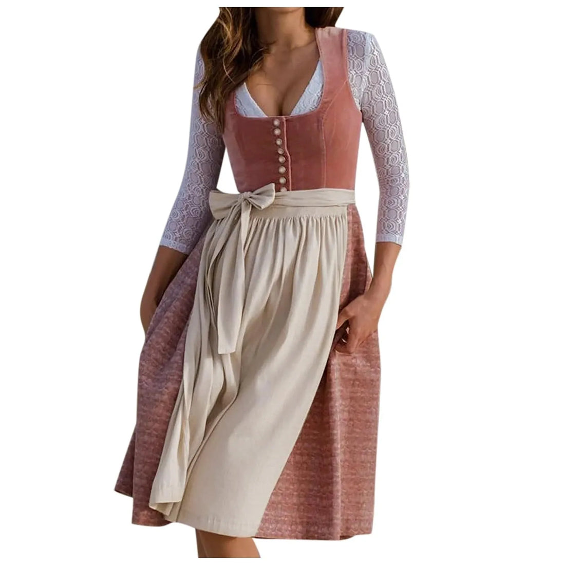 Traditional Bavarian Dirndl Dress