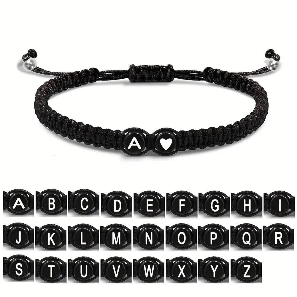 A-Z Name Braided Bracelets | Cute Small Gifts For Boyfriend