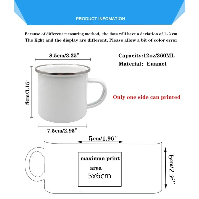 Personalised Hijabi Girl Printed Coffee Mug With Handle Eid Gifts