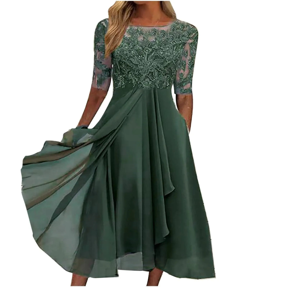 Elegant Long Evening Dresses With Sleeves