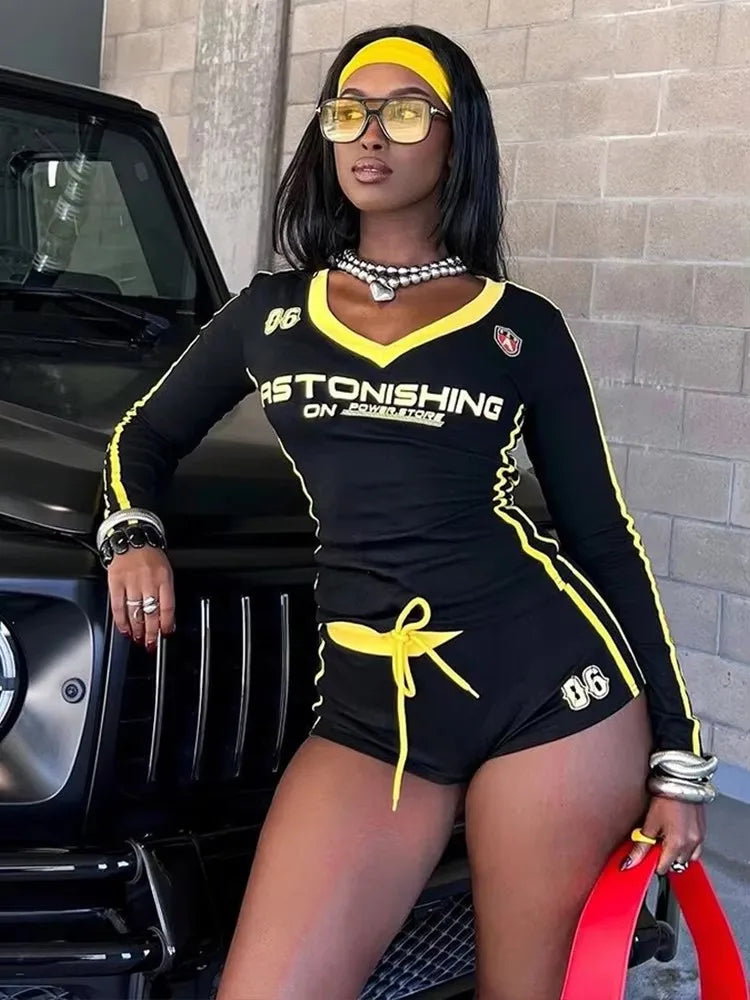 Fall Dress Outfit Ideas | Weird Puss Women Tracksuit | 2 Piece Set Stroke Tight Hipster