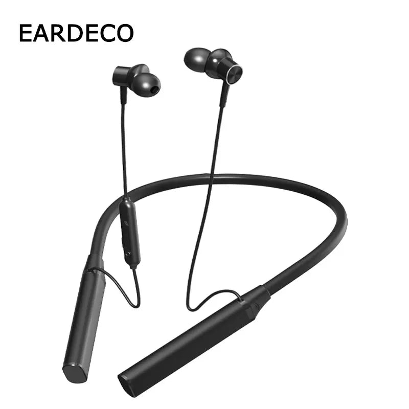 EARDECO Wireless 80 Hours Endurance Bluetooth | Sport Bass Wireless Neckband Earphones Stereo Noise Canceling