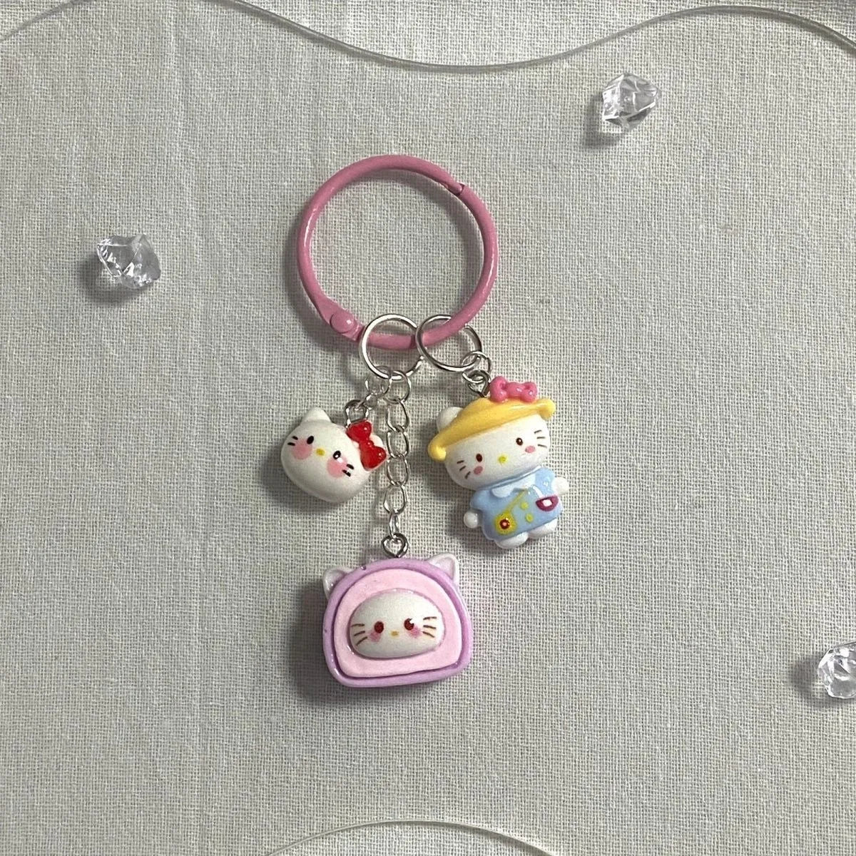 Useful Gifts For Teachers | Hello Kitty Keychain Backpack Pendant | Creative Gifts