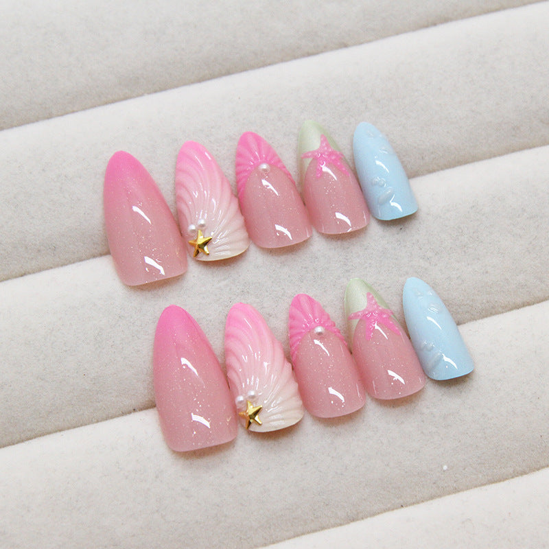 Summer Nail Stickers Removable Nails